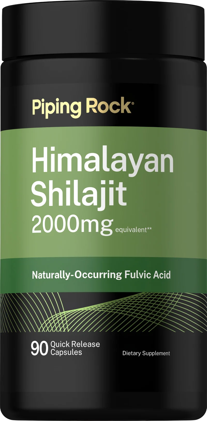 Shilajit Extract, 2000 mg, 90 Quick Release Capsules