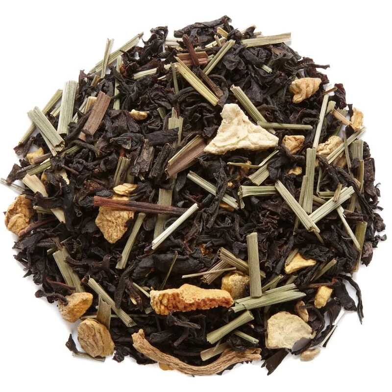 Thé noir gingembre-citron