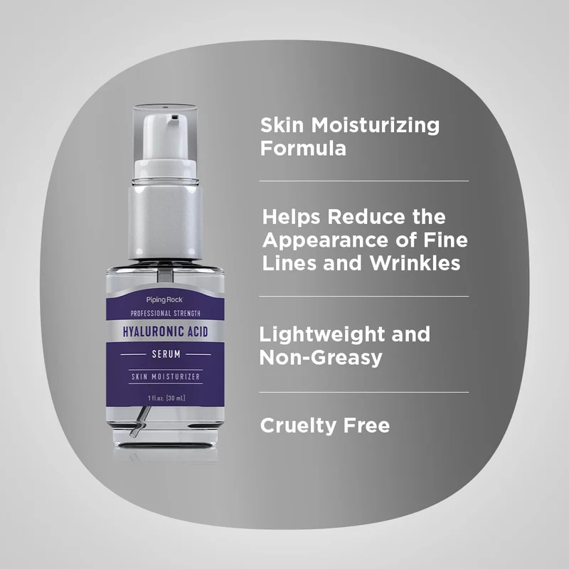 Hyaluronic Acid Serum, 1 fl oz (30 mL) Pump Bottle