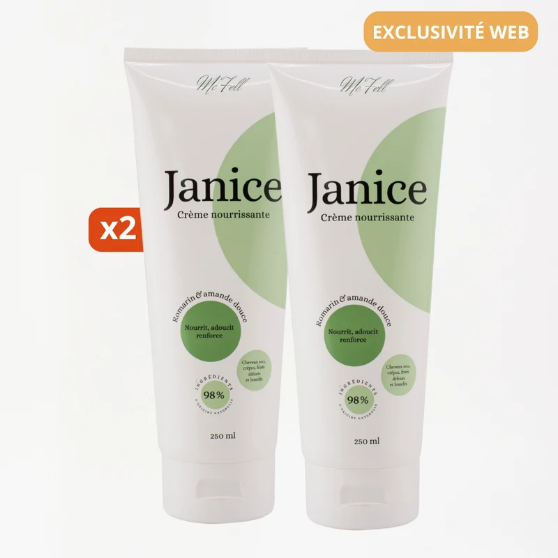 DUO crème nourrissante sans rinçage au romarin - JANICE