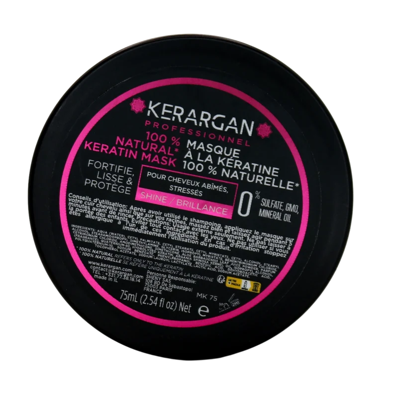Masque ultra réparateur à la kératine - 75ml
