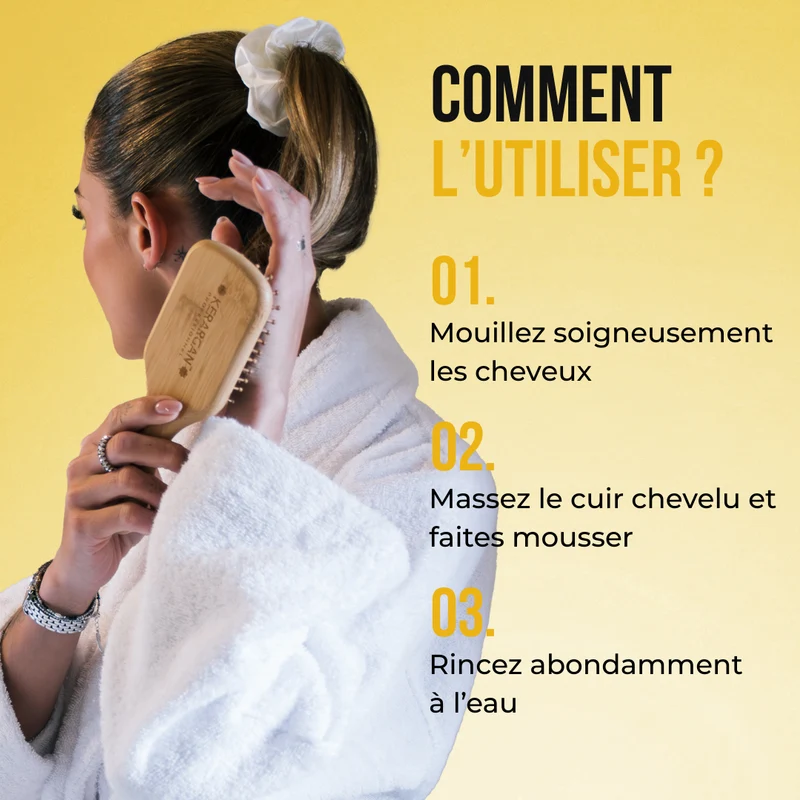 Stop UV – Shampoing Marula 250ml, couleur protégée