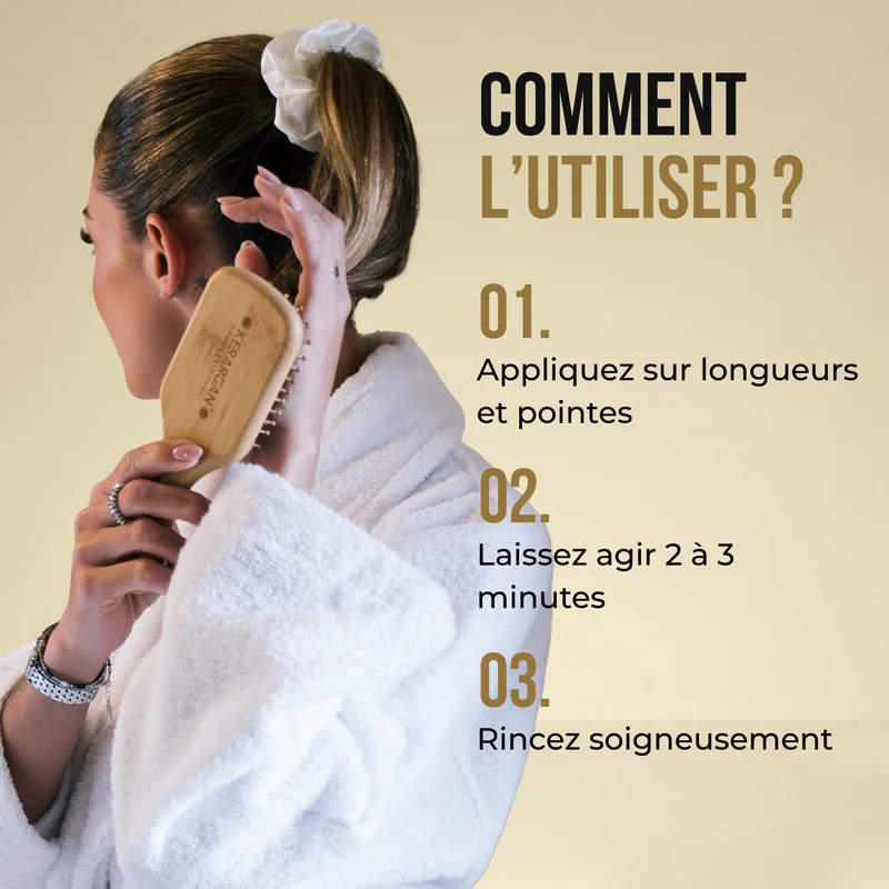 Après-shampoing anti-chute ricin 250ml – Démêle & agit
