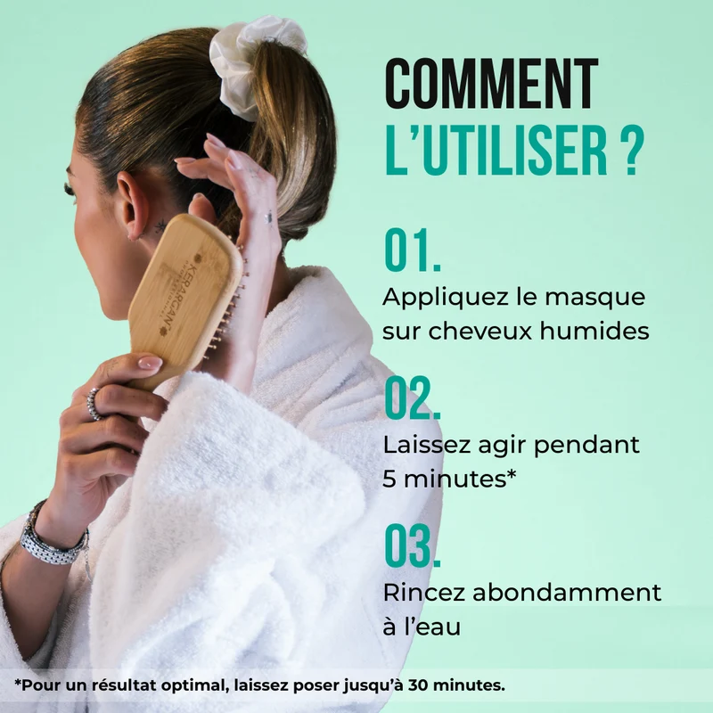 Coco masque 250ml – Hydratation longue durée