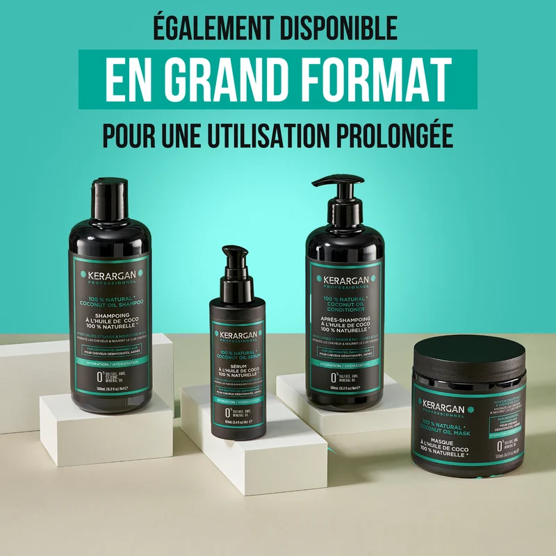 Coco masque 250ml – Hydratation longue durée