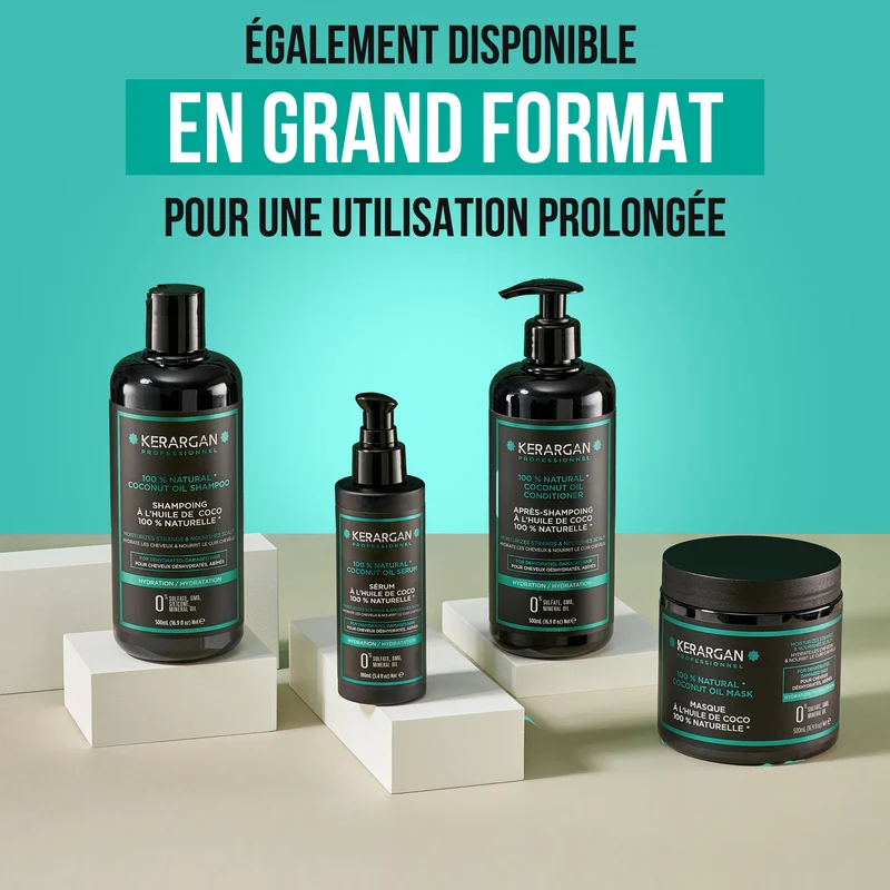 Après-shampoing coco 250ml – Douceur + protection fibre