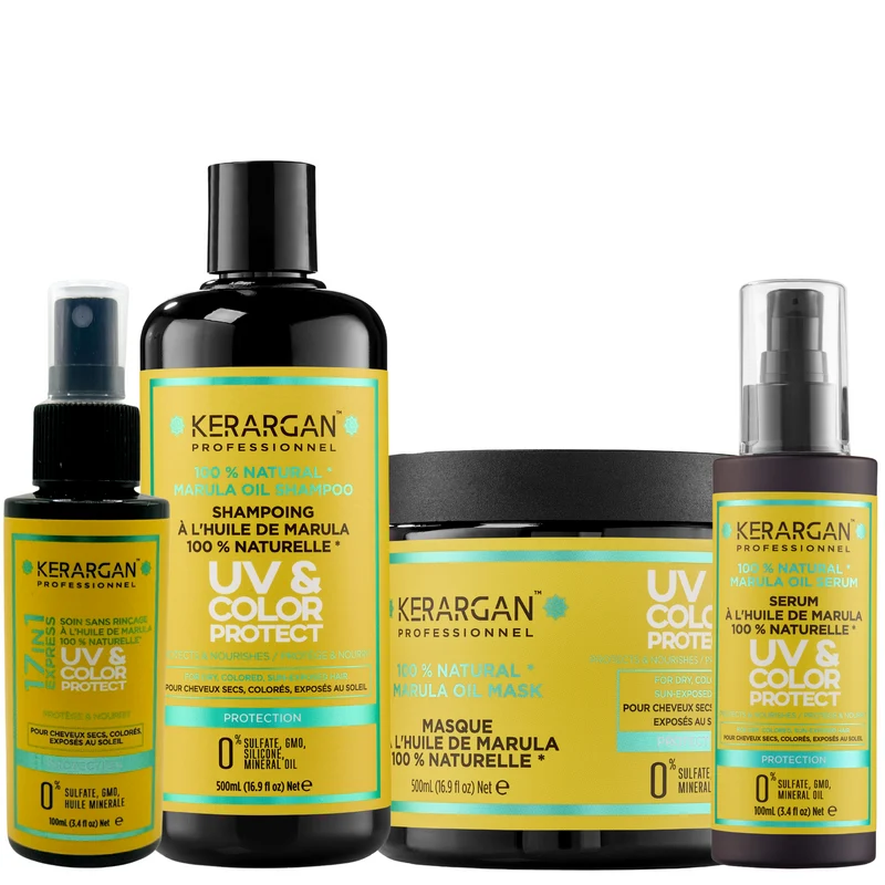Routine UV complète Marula – 4 soins, 1200ml