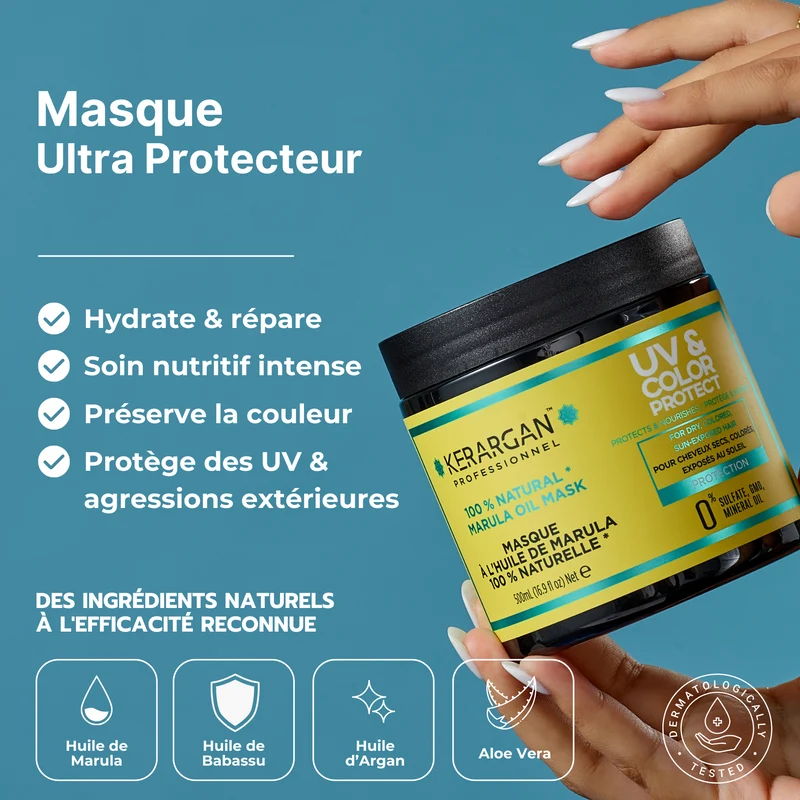 Coffret complet Marula UV – 5 soins, 1700ml