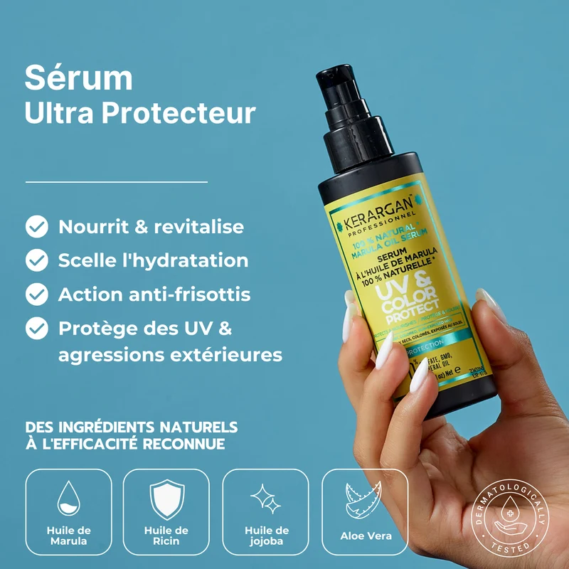 Coffret complet Marula UV – 5 soins, 1700ml
