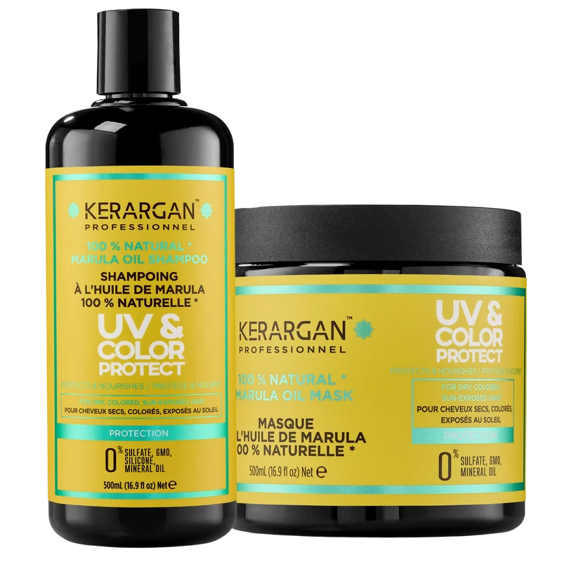 Duo shampoing + masque Marula UV – Nutrition 1L