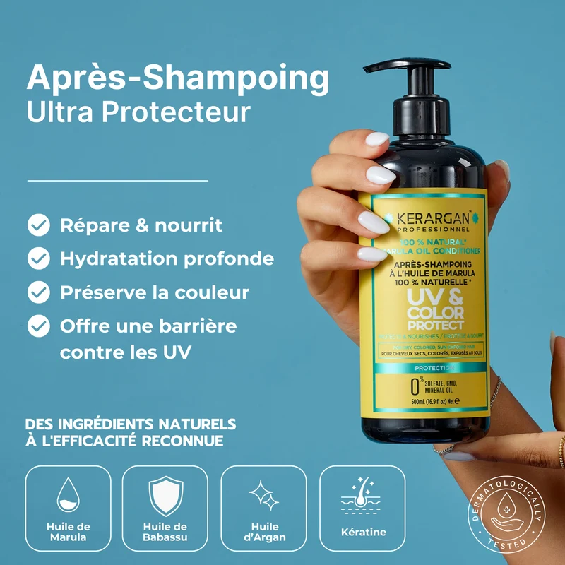 Duo UV Shampoing & Après-Shampoing Marula - 1000ml