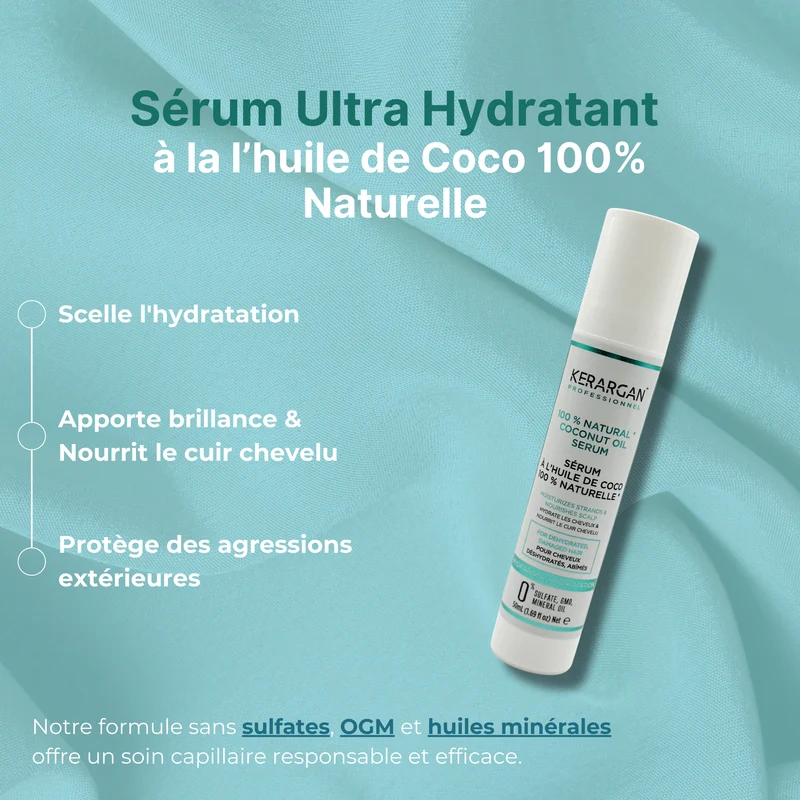 Sérum bouclier coco 50ml – Anti-chaleur pollution