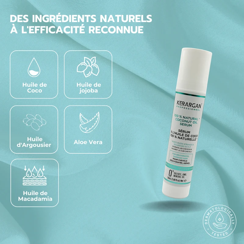 Sérum bouclier coco 50ml – Anti-chaleur pollution