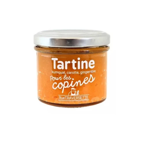 TARTINABLE APÉRO VÉGÉTARIEN │ PATATE DOUCE, GINGEMBRE ▸ POUR LES COPINES 105g
