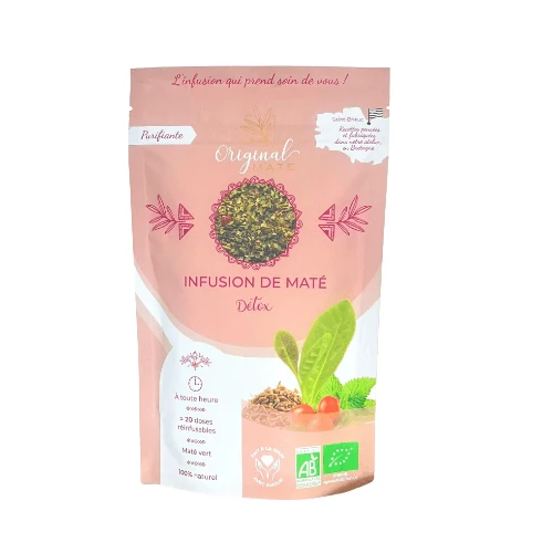 INFUSION DE MATÉ DETOX BIO 70 g