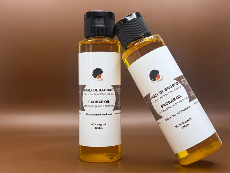 Huile de Baobab Vierge – Pressée à Froid