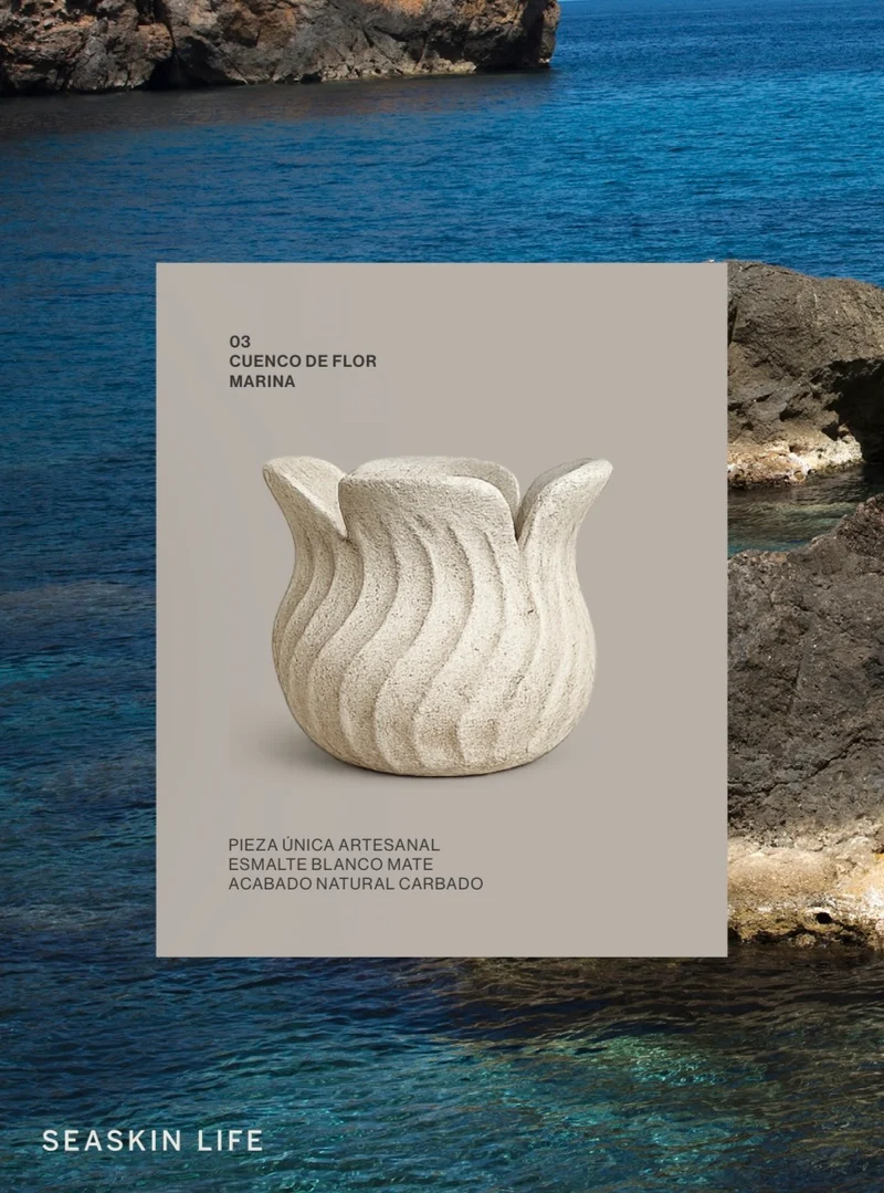 MARINE FLOWER VESSEL Mediterranean Living Object™