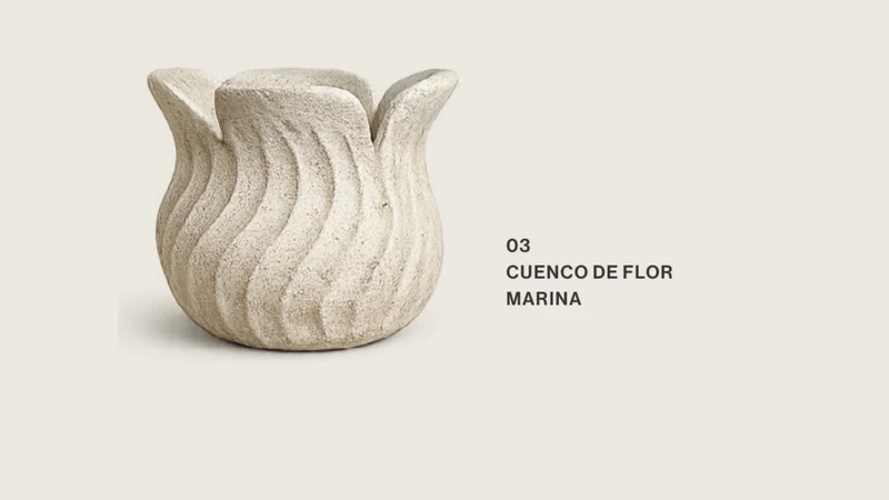 MARINE FLOWER VESSEL Mediterranean Living Object™