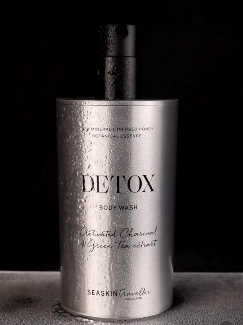 Detox Body wash Ecosystem — Aluminium Edition | Carbón activo y Té verde