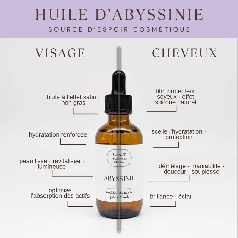 Huile d'abyssinie (crambe)