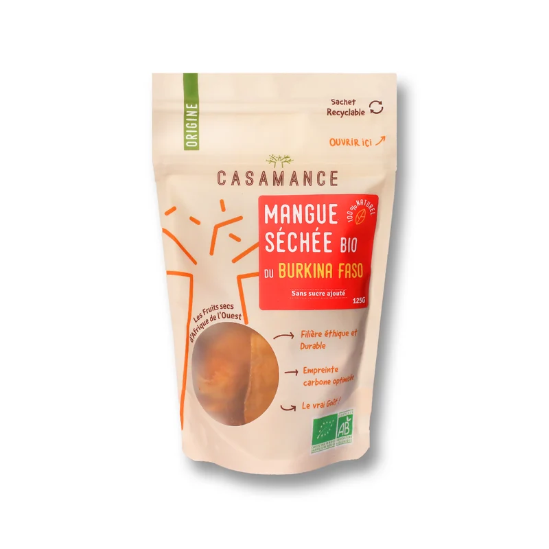 MANGUE SECHE CASAMENCE BIO 125 g