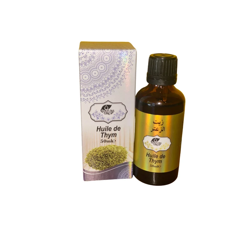 NATURE DROP HUILE DE GINGEMBRE- HUILE DE THYM- HUILE AMANDE DOUCE- HUILE DE CANNELLE 50 CL
