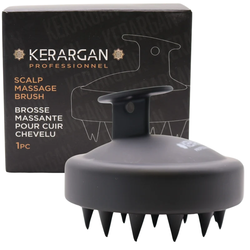 Brosse de massage pour cuir chevelu