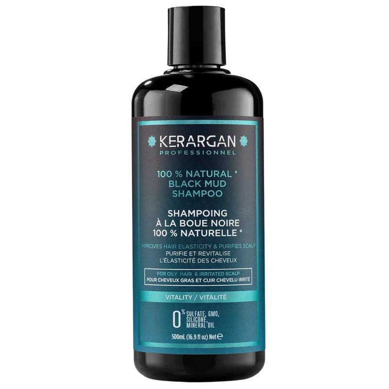 Shampoing revitalisant à la boue noire - 500ml
