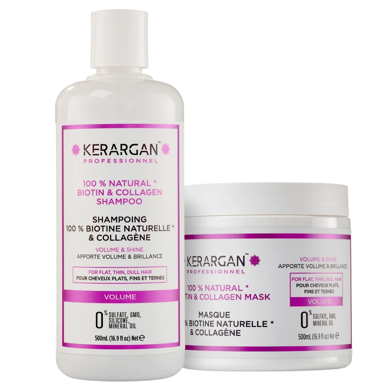 Duo densité – Biotine collagène 1L, effet push-up