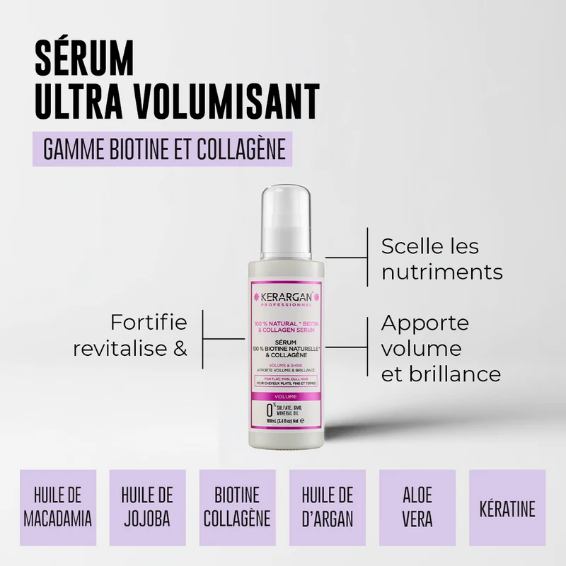 Sérum densité nomade – Biotine collagène 50ml