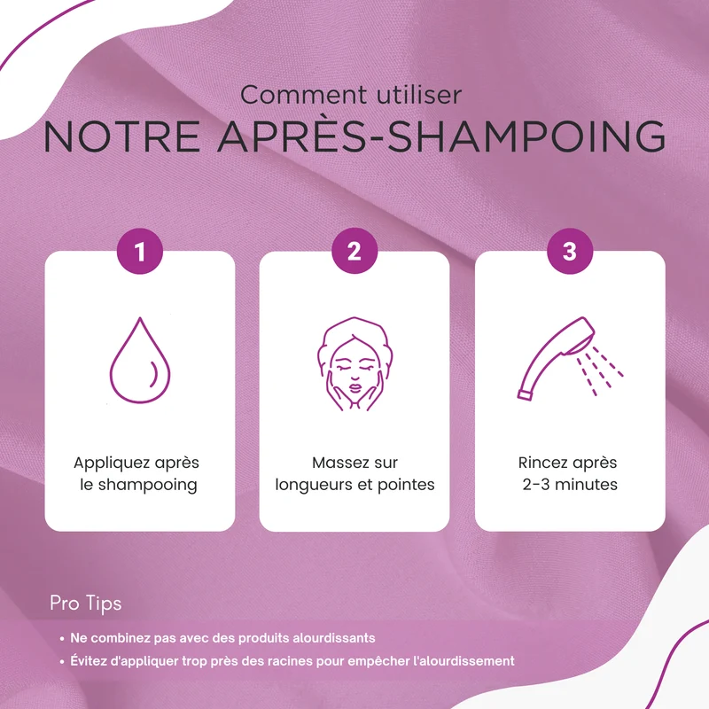 Stop cheveux plats – Biotine collagène après-shampoing