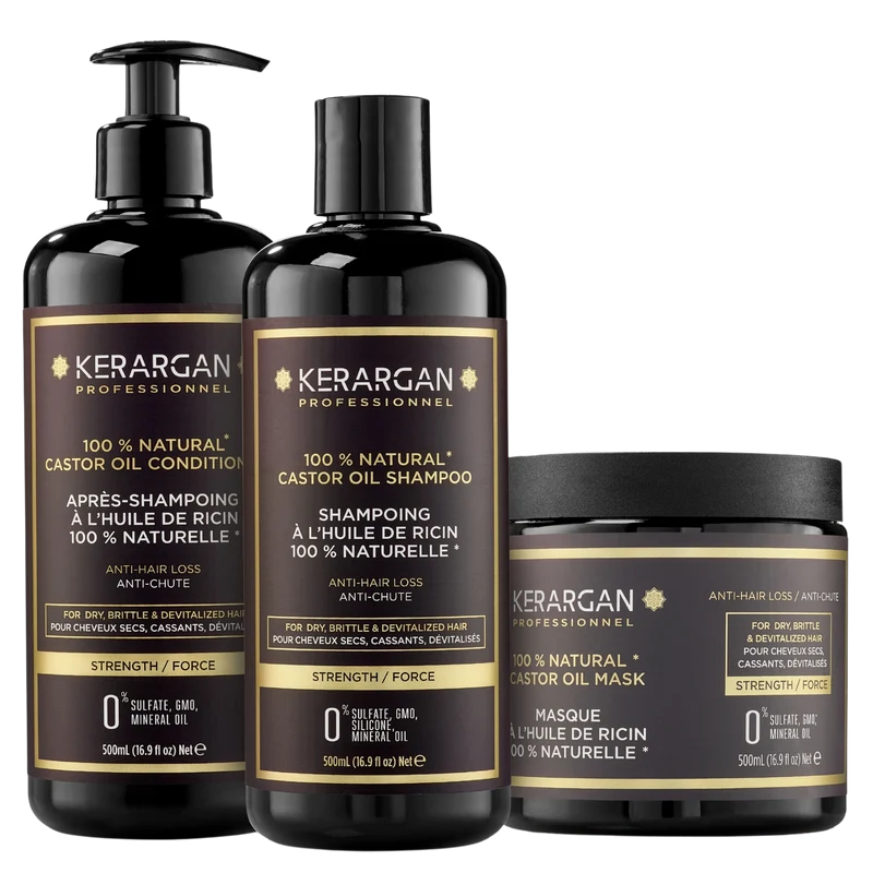 Kit complet ricin 3 étapes – 1500ml | Kerargan