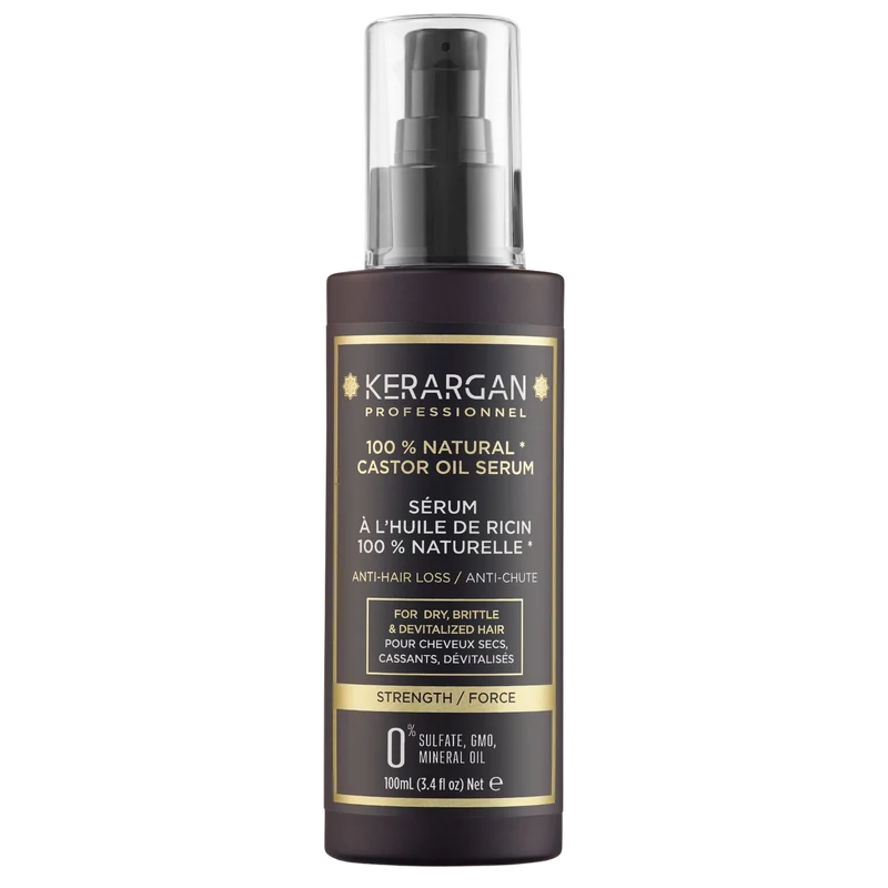Sérum ricin 100ml – Anti-chute & brillance | Kerargan