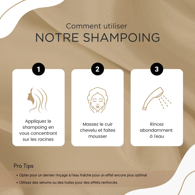 Shampoing à l'huile de ricin 500ml – Croissance & force | Kerargan