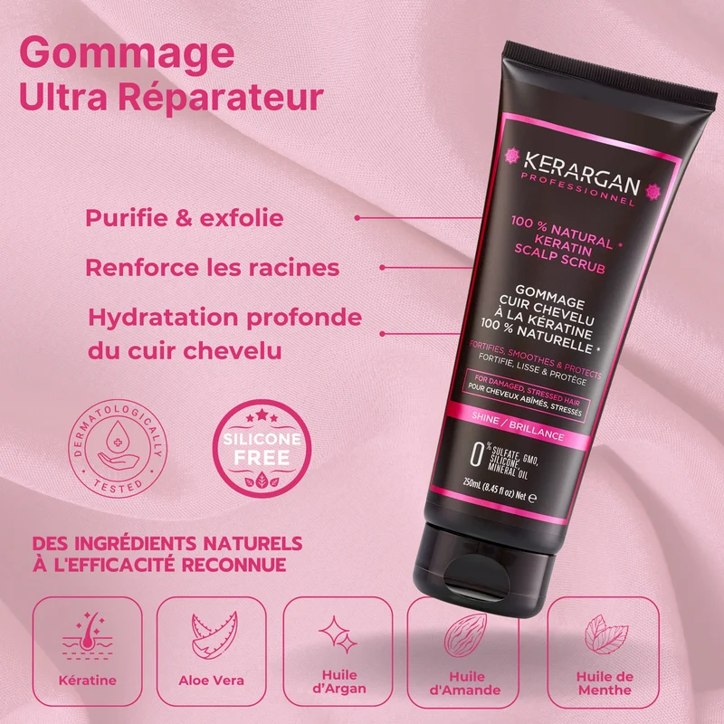 Kit complet à la kératine - 2250ml