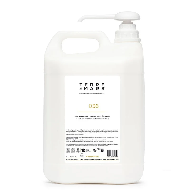 Lait Nourrissant Corps & Mains Elégance