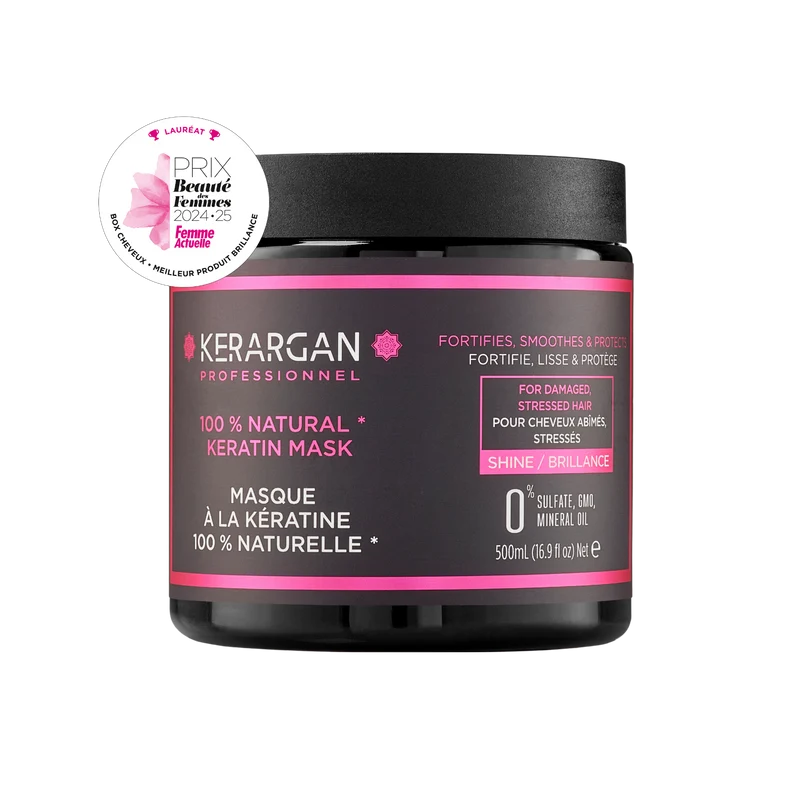 Masque à la Kératine Ultra Réparateur 500ml - Hydratant Lissant