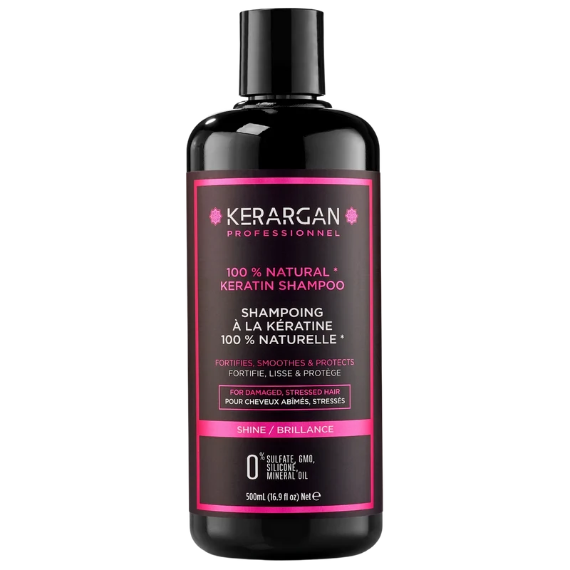 Shampoing à la Kératine Ultra Réparateur 500ml - Sans Sulfates