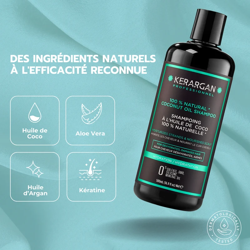 Shampoing coco – Réveil cheveux secs 500ml