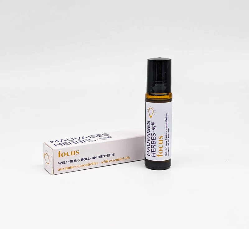 Duo Focus | tisane et roll-on bien-être aux huiles essentielles