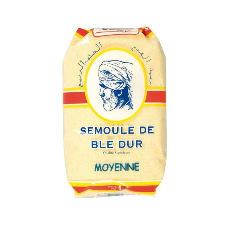 SEMOULE DE BLE DUR MOYENNE 1 kg