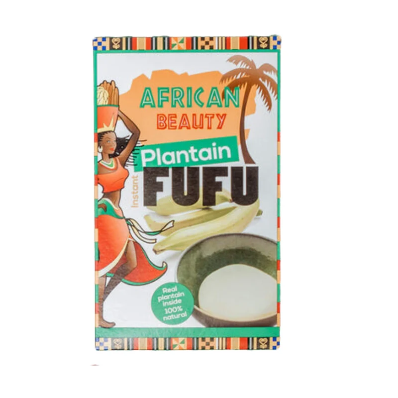 FARINE DE BANANE PLANTAIN (FOUFOU PLANTAIN) AFRICA BEAUTY 681gr