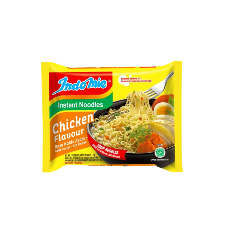 NOUILLES INSTANTANÉES CHICKEN INDOMIE 70 g