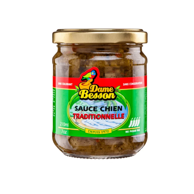 SAUCE CHIEN TRADITIONNELLE DAME BESSON 210 ml