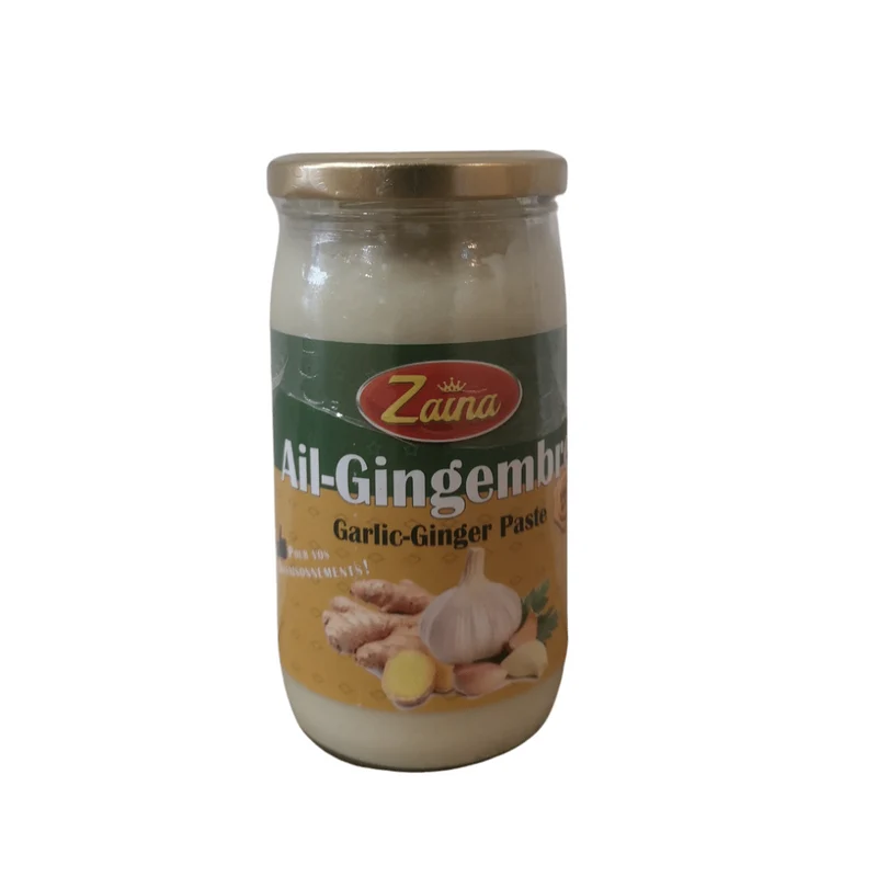 ZAINA AIL-GINGEMBRE / GARLIC - GINGER PASTE 330g