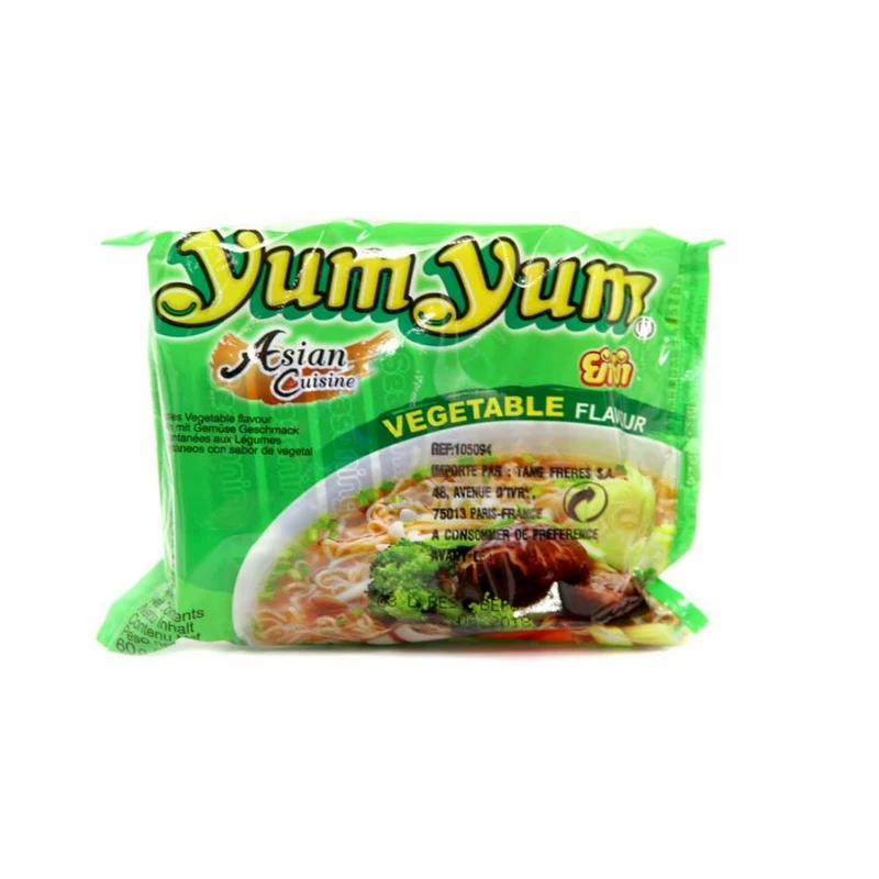 NOUILLES INSTANTANÉES YUM YUM VEGETABLE FLAVOUR 60g