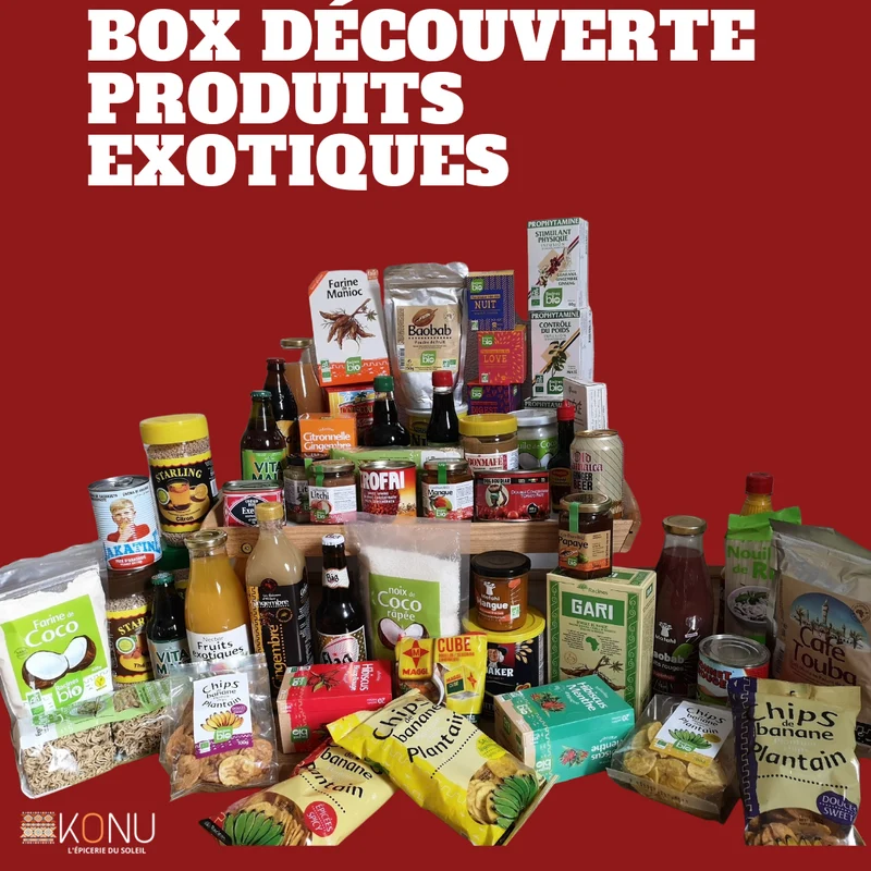 LA BOX SURPRISE DÉCOUVERTE PRODUITS EXOTIQUES