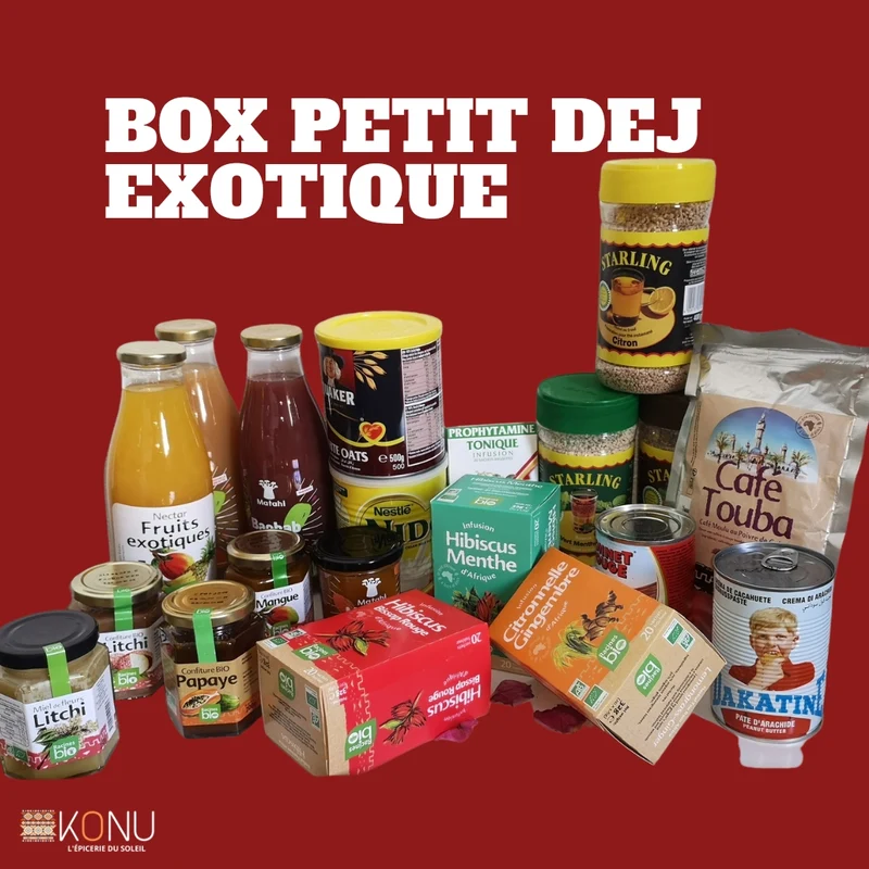 LA BOX SURPRISE PETIT DÉJEUNER EXOTIQUE