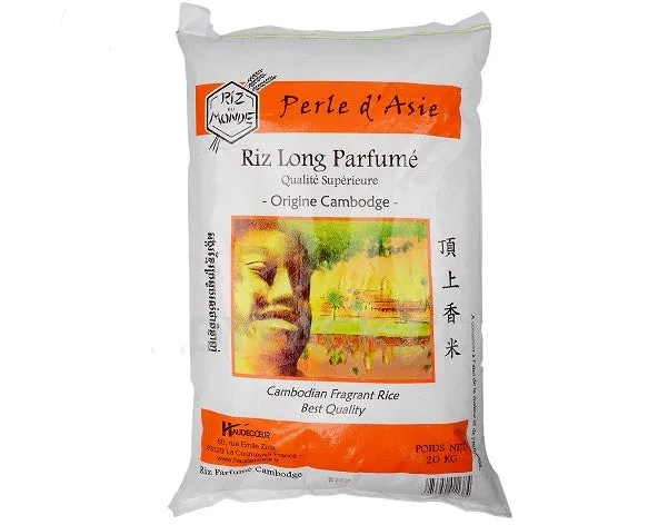RIZ PERLE D'ASIE LONG PARFUMÉ LOTUS 5 KG
