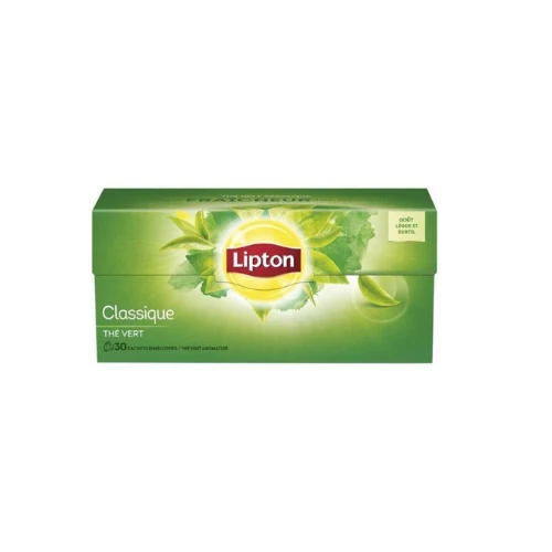 THÉ VERT CLASSIQUE 30 x 40 G LIPTON